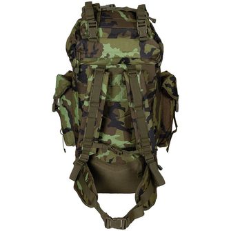 MFH BW Combat Backpack, MOLLE, 65 l, aluminium rod, M95 CZ camo