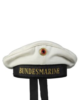 Mil-Tec white navy hat with insignia