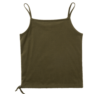 Brandit women&#039;s tank top with thin straps, olive