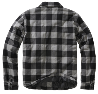 Brandit Lumber jacket, black+charcoal