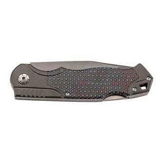 Herbertz pocket knife 9cm, stainless steel, honeycomb pattern