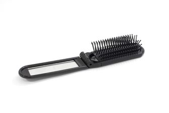 Basicnature Folder Hair Brush Black