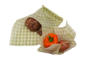 Origin outdoors packaging for food from beeswax - set of 2 sizes