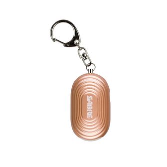Sabre Red Personal Alarm with Light, 130db Rose Gold