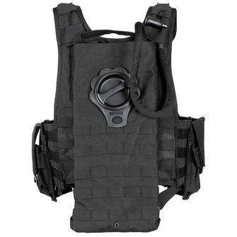 MFH Vest, Ranger, several pouches, black