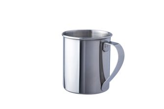 Basicnature mug of stainless steel, polished 0.3 l