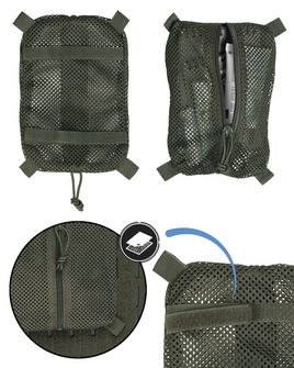 Mil-Tec od mesh bag with velcro small