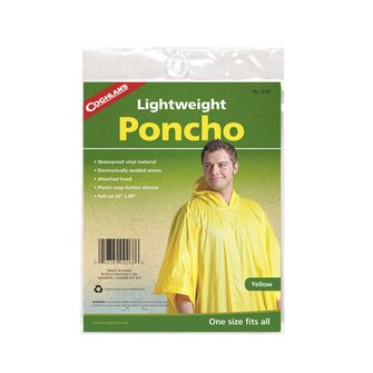 Coghlans light poncho yellow