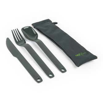 UCO Switch set of cutlery spork gray 3 pieces