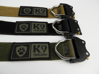 K9 thorn collar Delta with buckle Cobra, black