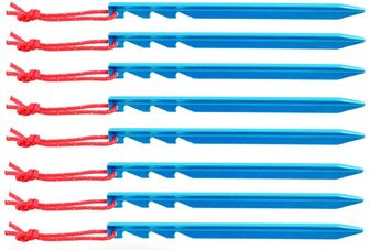 Basicnature y-Stake tent pins 18 cm blue 8 pcs
