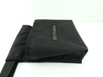 K9 thorn pocket in a dammy open, with a belt, black