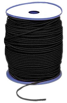 Basicnature polypropylene rope 3 mm, 200 m black