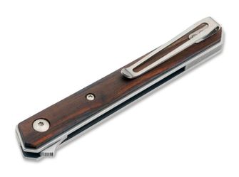 Böker Plus Kwaiken Air Mini Cocobolo, pocket knife 7.8cm, wooden