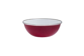 Origin outdoors enamelled bowl 15 cm red