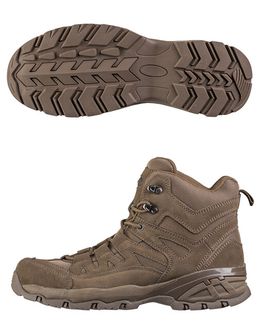 Mil-Tec brown squad boots 5 inch