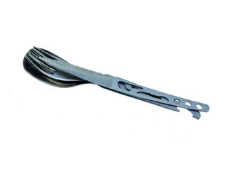Baladeo Eco1112 BaseCamp travel cutlery stainless steel, neoprene case black