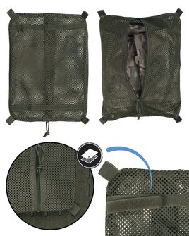 Mil-Tec od mesh bag with velcro large