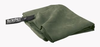 Gearaid Microfiber Towel Towels for microfiber hands with antibacterial finish and mesh pocket 75 x 120 cm moss