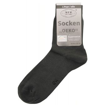 MFH socks, &quot;Oeko&quot;, from Green
