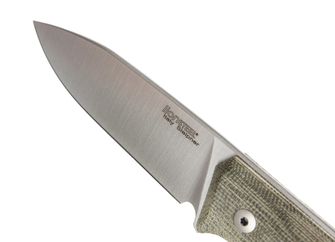 Lionsteel Bushcraft knife with a fixed blade made of Sleipner B35 CVG