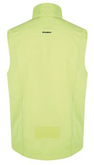 HUSKY men&#039;s softshell vest Salien M, light green