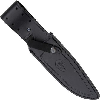 MUELA knife with a fixed blade of Jabali Micarta Black