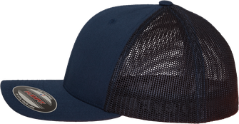 Brandit Flexfit Mesh Trucker mesh cap, navy blue