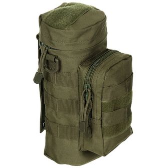 MFH Pouch, round, MOLLE, OD green