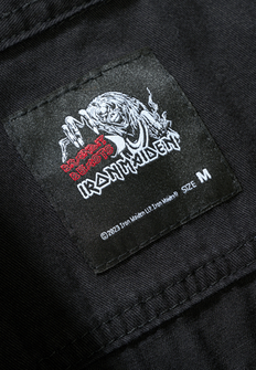 Brandit Iron Maiden Vintage Sleeveless NOTB Shirt, Black