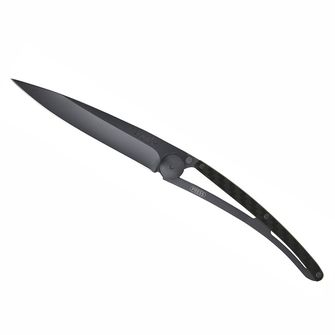 Deejo Close Knife Composite Black Carbon