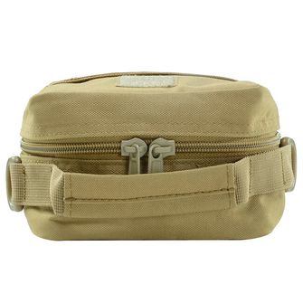 Dragowa Tactical waterproof medical shoulder bag 2L, khaki