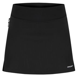 HUSKY women&#039;s functional skirt with shorts Flamy L, black