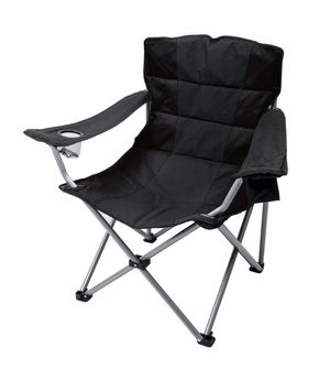 Basicnature Holiday travel chair black