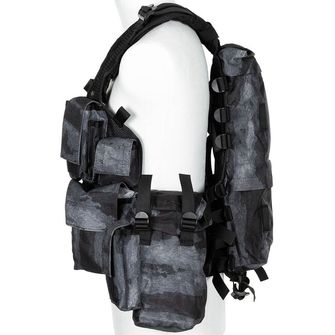 MFH Tactical Vest, various pockets, HDT-camo LE
