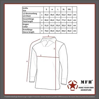 US Tactical Shirt long-sleeved, HDT-camo FG