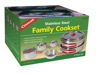 COGHLANS FAMILY Set of Stainless steel dishes