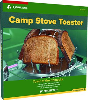 COGHLANS CAMP STOVE toaster folding toaster for gasoline, paraffin and gas cookers