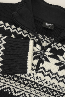 Brandit sweater Norwegian Troyer, black