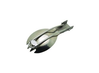 Baladeo Plr087 Folding spoon with fork, titanium