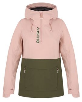 HUSKY women&#039;s outdoor jacket Nabbi L, light pink/khaki
