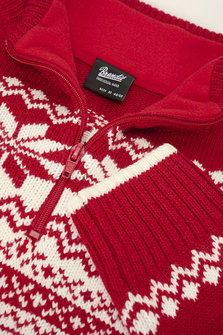Brandit sweater Norwegian Troyer, red