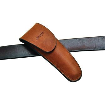 Deejo leather case for knives color Natural
