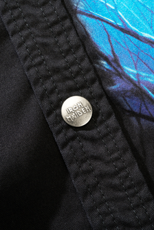 Brandit Iron Maiden Vintage FOTD Sleeveless Shirt, Black