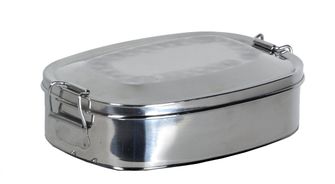 Basicnature Lunch box made of stainless steel 0.45 l