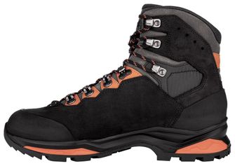 Lowa Camino Evo GTX trekking shoes, black/orange