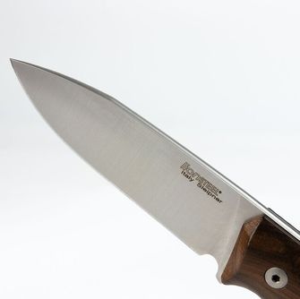Lionsteel knife Bushcraft type with a fixed blade made of Sleipner B35 WN steel
