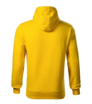 Malfini cape men&#039;s sweatshirt with hood, yellow
