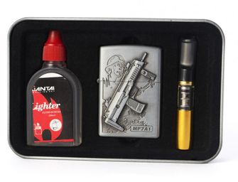 Lighter in a box with gasoline MP7A1