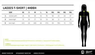 Brandit women&#039;s t-shirt, swedish camo M90